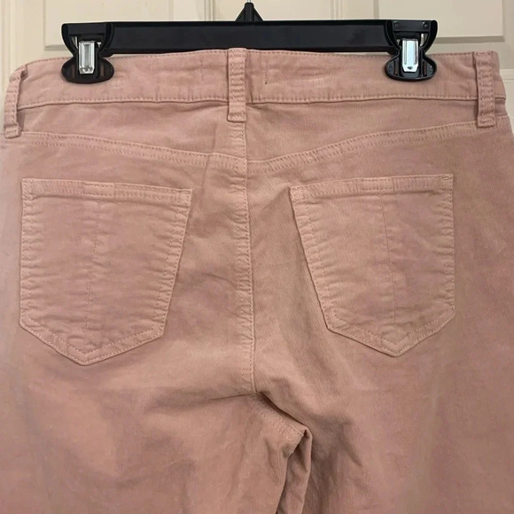 Prosperity Sheila Boyfriend Corduroy Light Pink Women's Pants Size 10 NWT - Picture 7 of 11